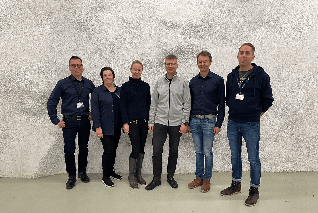 KSS Energian ja Kouvolan Veden edustajia Kaakko22-valmiusharjoituksissa.